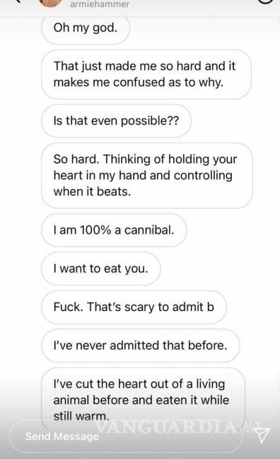 $!Conoce a Armie Hammer, el actor de Hollywood que es acusado de ‘practicar canibalismo’