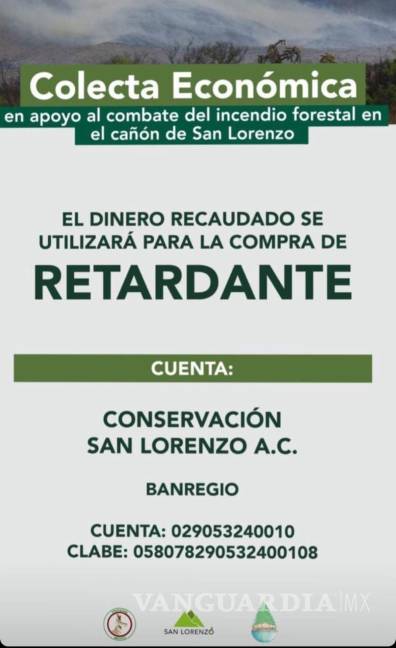 Por incendio, niña de Saltillo dona dinero que le dio el “Ratón Pérez” al Cañón de San Lorenzo