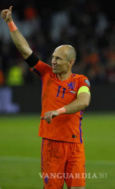 $!Arjen Robben deja a la selección holandesa