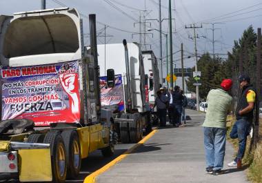 Este viernes, los transportistas anunciaron un megaparo de este sector para el próximo lunes.