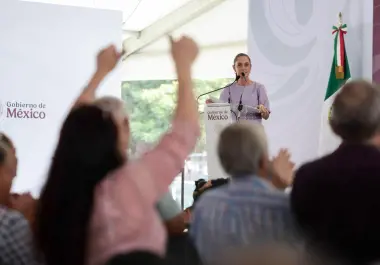 “Cooperación siempre, subordinación nunca, esa es la esencia de las y los mexicanos”, destacó la mandataria.