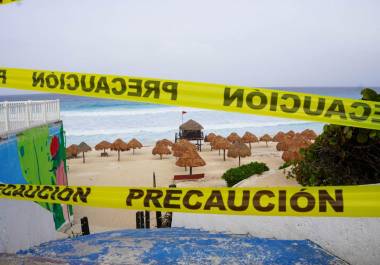 Según la Coordinación Nacional de Protección Civil, ‘Beryl’ provocará lluvias puntuales torrenciales en Yucatán y Quintana Roo, intensas en Campeche y muy fuertes en Tabasco y Chiapas.