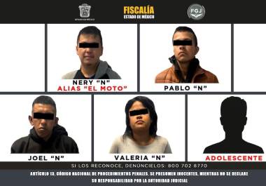 Cinco personas fueron aseguradas por el secuestro del líder transportista en Jilotepec; entre los detenidos hay un presunto jefe de célula criminal y un menor.