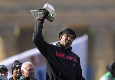 El equipo de Filadelfia celebró el título que consiguió en el Super Bowl LIX ante los Chiefs de Kansas City.