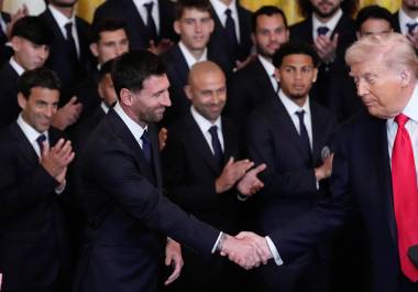 Lionel Messi y el plantel del Inter Miami visitaron la Casa Blanca, donde fueron reconocidos por el presidente Donald Trump tras conquistar la MLS Cup 2025.