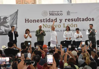 Claudia Sheinbaum encabezó en Monterrey el recorrido de Honestidad y Resultados, donde habló sobre obras, programas sociales y la relación con Estados Unidos.