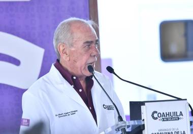Eliud Aguirre, titular de Salud en Coahuila, habló de la aplicación de pruebas de VIH.