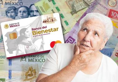 Actualmente, el monto de la Pensión del Bienestar para Adultos Mayores es de 6,200 pesos bimestrales.