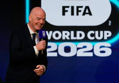Gianni Infantino, presidente de la FIFA, anunció la sede de los premios The Best 2026 durante la World Sports Summit en Dubái.