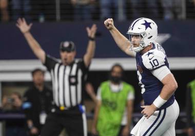 El quarterback suplente, Cooper Rush, guió a los Cowboys a consumar la victoria en una de las fechas donde mayor efectividad tienen.