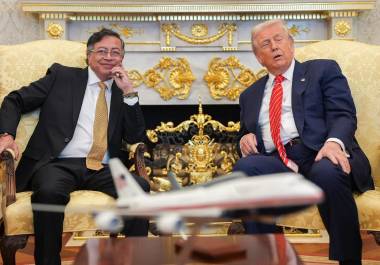 Donald Trump y Gustavo Petro, presidentes de Estados Unidos y Colombia respectivamente, se reunieron en la Casa Blanca.