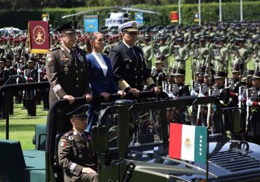 Claudia Sheinbaum, presidenta de México y Comandanta Suprema de las Fuerzas Armadas, aprobó el cambio del acrónimo de la Secretaría de Defensa Nacional.