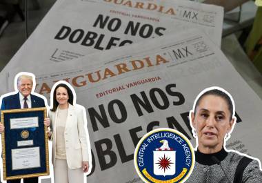 Presiona EU a México contra narco, Segob revisa caso VANGUARDIA y Nobel regalado por María Corina a Trump.