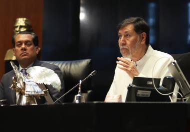 El presidente de la Cámara Alta menciona que su intención es volver a su escaño | Foto: Cuartoscuro