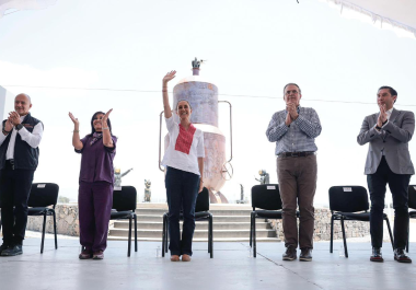 La titular del Ejecutivo también resaltó la estabilidad del peso en un escenario internacional complejo.