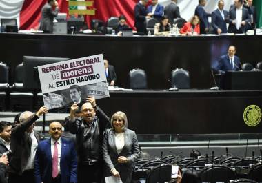 En la Cámara de Diputados, el coordinador priista Rubén Moreira Valdez también rechazó la propuesta y aseguró que “derrumba a la democracia”.
