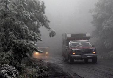 El nuevo frente frío y su masa de aire frío traerán temperaturas de hasta -10 grados en la República Mexicana.