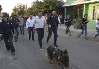 El alcalde Javier Díaz recordó que este año se invierten mil 100 millones de pesos para fortalecer el equipamiento, la tecnología y la infraestructura de seguridad en Saltillo.