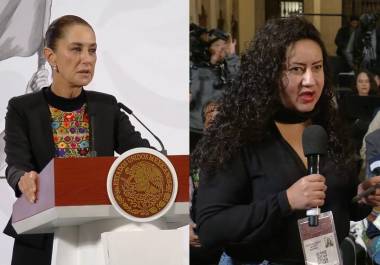 Claudia Sheinbaum evitó responder sobre las denuncias en su contra y terminó confrontando a una periodista durante la conferencia.