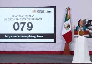 La Presidenta señaló que en el número 079 se brinda información sobre medicamentos.