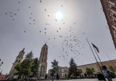 Los vientos del norte han generado tolvaneras en distintas regiones de Coahuila, empeorando la calidad del aire.