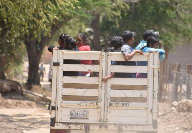 Los trabajadores del campo venían de regreso de Jalisco, en donde habían laborado durante varios meses.