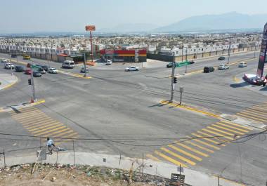 Saltillo avanza en reordenamiento vial; eliminan rotondas y suman carriles en zonas conflictivas