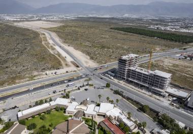 Esta obra vial generará una mayor fluidez en el bulevar Los Valdez al norte de la ciudad.