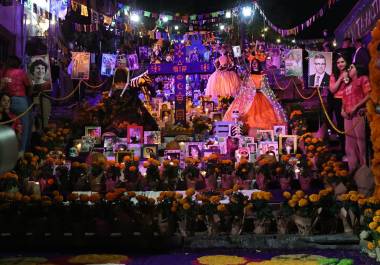 Preservan vecinos de Santa Anita tradición que cumple nueve años