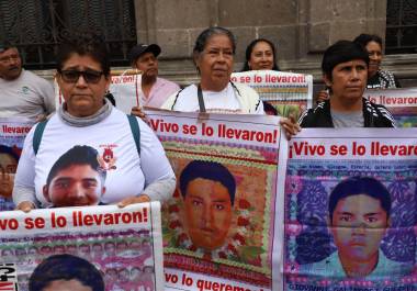 Han terminado los padres de los 43 normalistas de Ayotzinapa con los diálogos y reuniones de trabajo que tenían con el Presidente Andrés Manuel López Obrador.