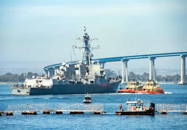 La semana pasada, el Pentágono envió el USS Gravely, un barco destructor equipado con misiles Tomahawk, a aguas del Golfo de México.