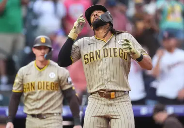 Los Padres de San Diego celebraron en Dodger Stadium su clasificación a los Playoffs de la MLB 2026, la tercera consecutiva para la franquicia.
