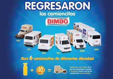 La posible vuelta de los Camioncitos Bimbo en 2026 ya genera expectativa entre coleccionistas y consumidores. Todo apunta a una nueva edición con seis modelos, un sistema de canje clásico y una ventana de disponibilidad limitada en tiendas de todo México.
