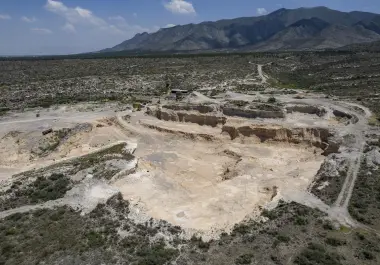 Este sitio histórico en la ciudad se ha visto dañado por la extracción de material pétreo.