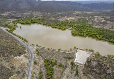 La presa Palo Blanco fue una herramienta útil para almacenar el agua de las lluvias de la región.