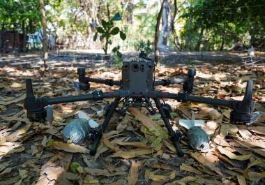 En Michoacán se han detectado narcodrones usado en la guerra entre grupos criminales.