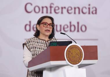 La titular de la CFE también destacó los avances de la central fotovoltaica de Puerto Peñasco, en Sonora, cuya fase tres iniciará construcción la próxima semana.