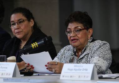 La fiscal general de la República, Ernestina Godoy Ramos
