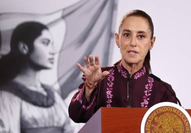 Claudia Sheinbaum negó haber regañado a Omar García Harfuch tras el reporte publicado por The Wall Street Journal.
