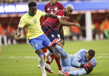 En el primer partido del Grupo D de la Copa América 2024, Brasil y Costa Rica empataron 0-0 en el Estadio SoFi de Los Ángeles.