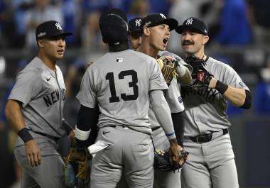 Los Yankees enfrentarán a Cleveland o Detroit en la próxima ronda.