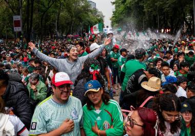Múltiples heridos durante los festejos del Paseo de la Reforma