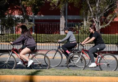 La Ruta Recreativa reunió a cientos de familias con actividades de cultura vial, salud y recreación.