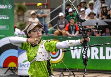 Ana Paula Vázquez competirá en Saltillo después de finalizar tercera en el serial internacional de arco recurvo.