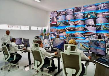 El nuevo C2 municipal opera con más de 400 cámaras conectadas al sistema estatal.