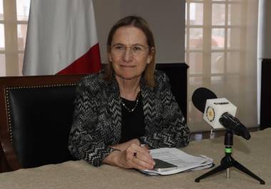 Delphine Borione fue recientemente nombrada embajadora de Francia en México.