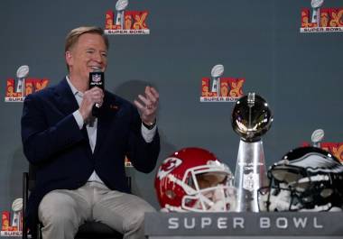 El comisionado de la NFL, Roger Goodell, dio noticias en la conferencia de prensa antes del Super Bowl LIX entre los Eagles de Filadelfia y los Chiefs de Kansas City.