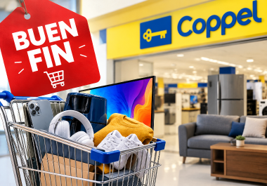 Las promociones de Coppel para el Buen Fin están previstas del viernes 13 al martes 17 de noviembre.