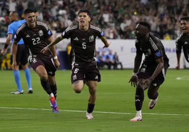 Como una especie de liberación, Arteaga gritó a todo lo alto el gol con el que le dio la victoria a México ante Jamaica.