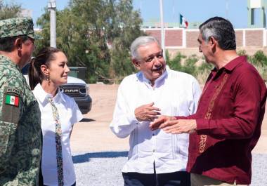 Se reúnen con el gobernador Américo Villarreal como parte de los trabajos de supervisión | Foto: Especial